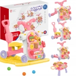 Woopie Kinder Lauflernwagen 5-in-1 Multifunktional Rosa 1+