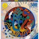 Puzzle RAVENSBURGER 500 Teile – Kleine Sonnen: Wandel (rund)