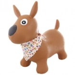 Hüpfspielzeug Hund mit Halstuch