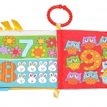 Stoffbuch für Babys 15 × 15 cm