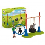 Schleich Farm World Hundespielplatz und Agility-Set