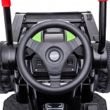 Kinder-Akku-Traktor PUSHDOZER mit beweglicher Schaufel und FM-Radio