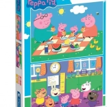 Puzzle Peppa Wutz 2×60 Teile Clementoni