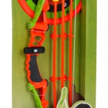 Kinderbogen mit Zielscheibe und Saugnapfpfeilen mit Laserzielgerät