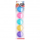 Bunte runde Magnete 40 mm – Set mit 5 Stück