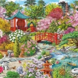 Puzzle Japanischer Garten 1000 Teile GIBSONS