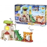 Spielset STAR WARS Tenoo Jedi-Tempel – Jedi-Tempel mit Licht- und Soundeffekten