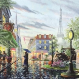 Puzzle Sommerregen in Paris 2000 Teile