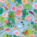 Galison Puzzle Koi-Teich 1000 Teile