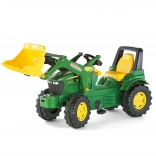 Trettraktor JOHN DEERE 7930 mit Frontladerschaufel Rolly Toys
