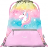 Baagl Beutel mit Tasche Rainbow Unicorn