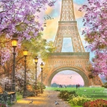 Puzzle 1500 Teile Pariser Romanze