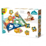 Steckpuzzle für die Kleinsten Safari Tiny Talents