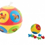 Kunststoff-Steckball 13 cm, 2 Farben