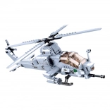 Sluban Army Kampfhubschrauber AH-1Z Viper – Bausatz mit 482 Teilen