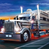 Norimpex Diamantmalerei Silberner LKW 30x40 cm