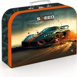 Kinder-Laminokoffer Auto 34 cm