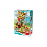 Kinder-Rennkartenspiel Dino Karotten – rasant