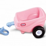 Rosa Anhänger LITTLE TIKES Cozy Coupe für Rutschautos