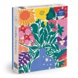 Puzzle Blumen des Tierkreises 1000 Teile