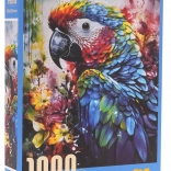 Puzzle mit 1000 Teilen – Ara-Papagei (70 × 50 cm)