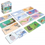 Véééliké Puzzle Duo: Wo wohnen die Tiere?