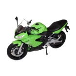 Motorradmodell Kawasaki Ninja 650R 1:10 grün
