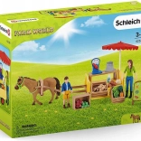 Schleich 42528 Mobile Farm – Marktstand Welt