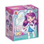 QMAN UNA Series Kleiderschrank – Ärztin Baukasten für Kinder