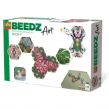 Kreativset Beedz Art Hex Botanik – hexagonale Mosaik aus Bügelperlen