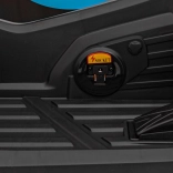 Elektrisches Kinder-Quad McLaren MCL35 grau mit Fernbedienung, EVA-Rädern und LED