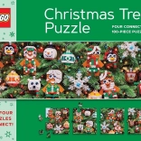 Puzzle LEGO Weihnachtsbaum 4×100 Teile