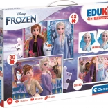 Spieleset Frozen 4in1 CLEMENTONI