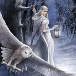 Puzzle Anne Stokes Mitternachtsbote 1000 Teile