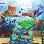 Puzzle Minecraft Mosaik 1000 Teile