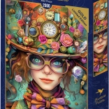 Puzzle Bluebird Gold Edition Verrückter Hut 2000 Teile