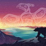 Cobble Hill Puzzle Wildpferd und Bär 500 Teile