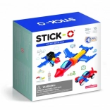 magnetisches Konstruktionsspiel STICK-O City Set 16 Teile