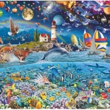 Panoramapuzzle Leben 3000 Teile