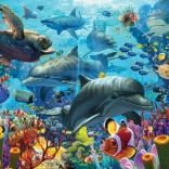 Puzzle Korallenmeer 2000 Teile COBBLE HILL