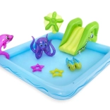 Aufblasbarer Wasserspielplatz mit Aquarium-Motiv BESTWAY