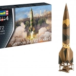 Plastikmodell der deutschen Rakete A4/V2