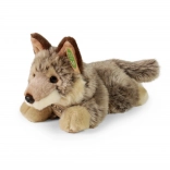 Plüschwolf liegend 20 cm eco‑friendly