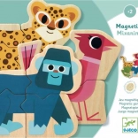 Djeco Magnetisches Tierpuzzle