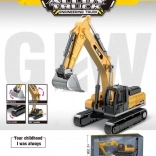 Kinderbagger GLW mit Metallschaufel und drehbarer Kabine