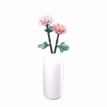 SLUBAN Flowers Pfingstrose in Vase Bauset 216 Teile