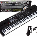 Elektronisches Tasteninstrument mit Mikrofon und FM-Radio, 61 Tasten