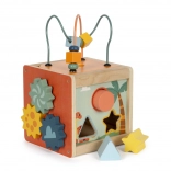 Holz-Motorikwürfel Dino