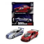 Fast & Furious – Doppelpack Modelle Mitsubishi Lancer Evo IX 2006 und Nissan Skyline GT‑R R34 1:32