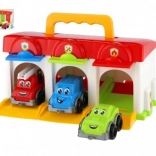 Garage mit Spielzeugautos und Zubehör Technok Toys